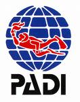 PADI logo.